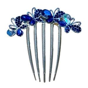 ❣️FREE jeweled butterfly rhinestone metal hair comb w/ BUNDLE PURCHASE❣️